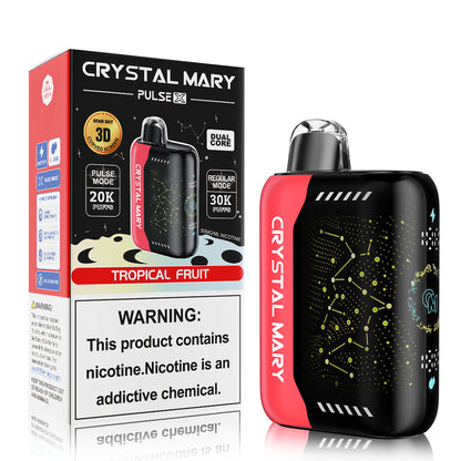 Crystal Mary Pulse X 30K | 5% | (30000 Puff)  -  Qty per pack 5