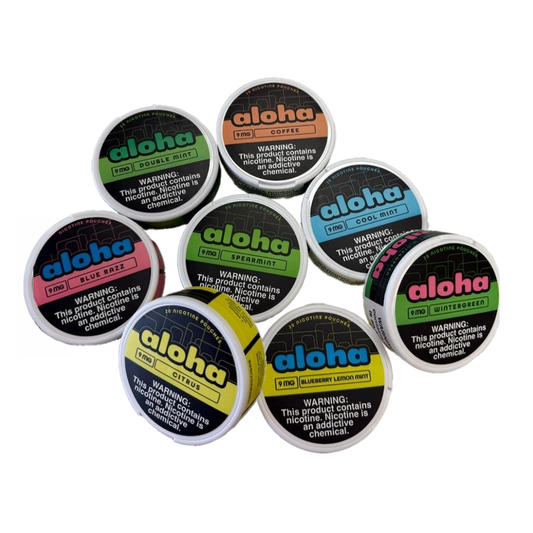 Aloha Pouches (DSPLY 5pc)(Nic Pouch)(20ct Can)(SAS)  -  Qty per pack 1
