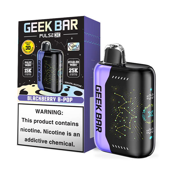 Geek Bar Pulse X 25K | 5% | (25000 Puff)  -  Qty per pack 5