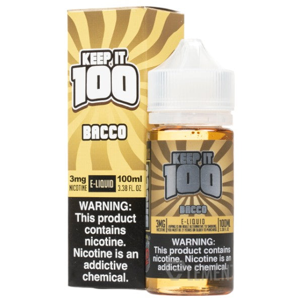 Keep It 100 (LIQ FB)(100mL) TF-Nic  -  Qty per pack 1