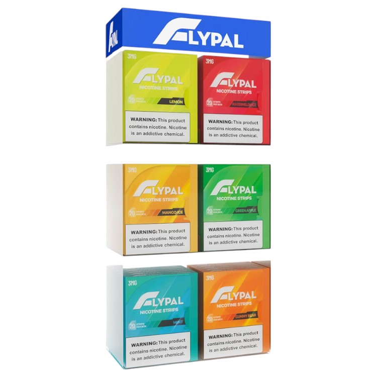 FLYPAL (DSPLY)(Nicotine Strips) 30pc Loaded Counter Display  -  Qty per pack 1