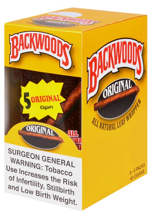 Backwoods 5 PACK (40 Cigars) – Greek Imports