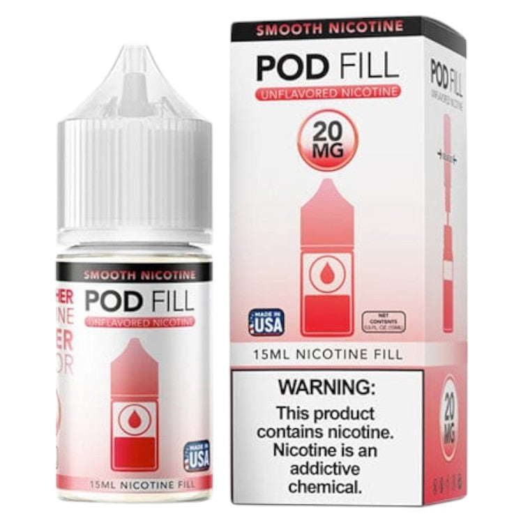 Pod Fill (Nic Base)(15mL) Salt Base  -  Qty per pack 1