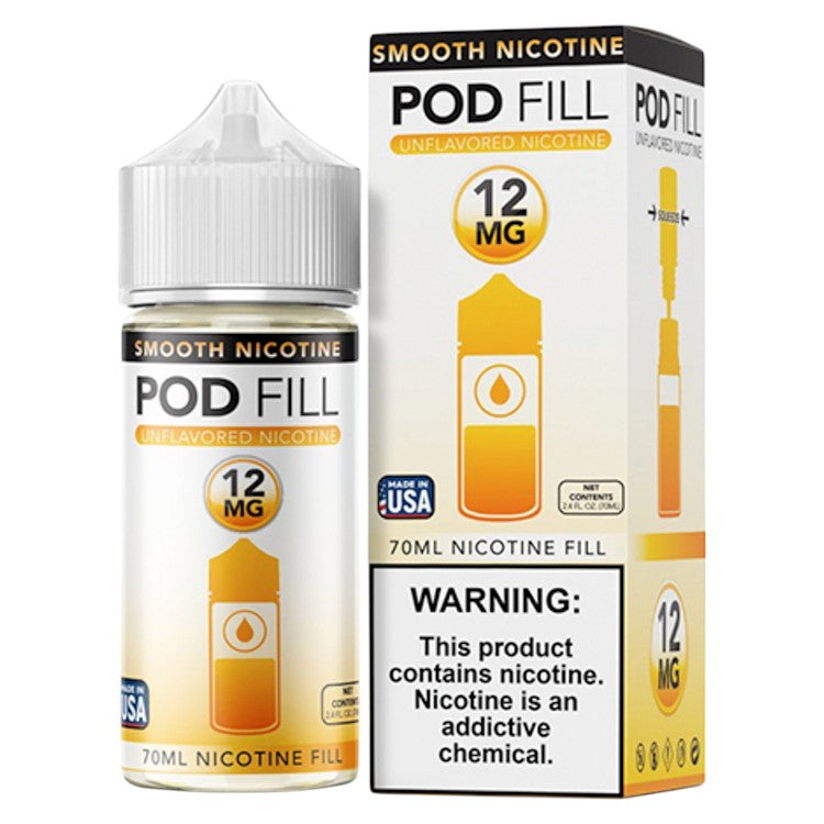 Pod Fill (Nic Base)(70mL) Salt Base  -  Qty per pack 1