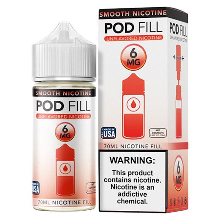 Pod Fill (Nic Base)(70mL) Salt Base  -  Qty per pack 1