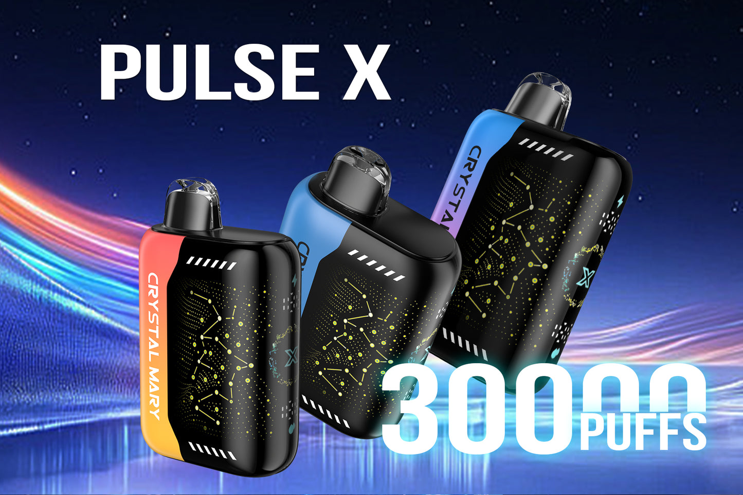 Crystal Mary Pulse X 30K | 5% | (30000 Puff)  -  Qty per pack 5
