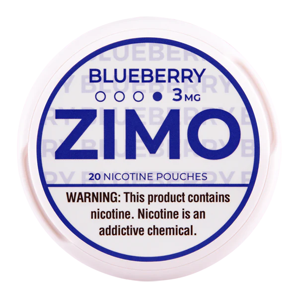 Zimo (DSPLY 5pc)(Nic Pouch)(20ct Can)  -  Qty per pack 1