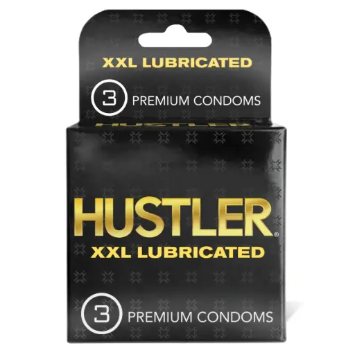 [45175551099059] Hustler Condoms - 288 retail packs - $0.52 per pack (3 per pack / 4 sizes)