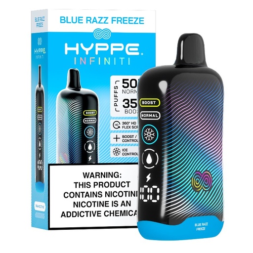 Hyppe Infiniti 50K | 5% | (50000Puff) -  Qty per pack 5