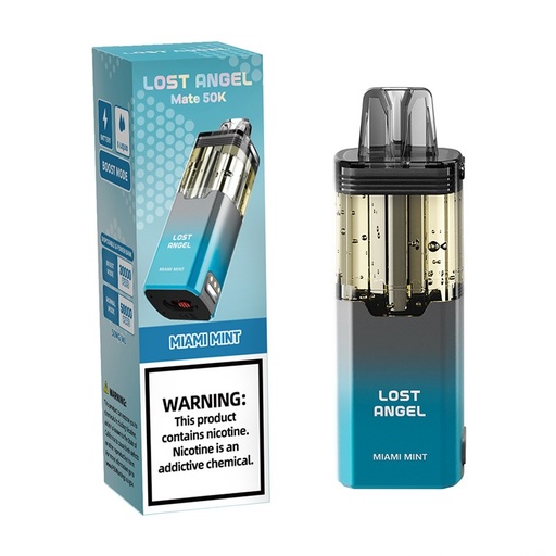 Lost Angel Mate 50K POD | 5% | (50000Puff) -  Qty per pack 5